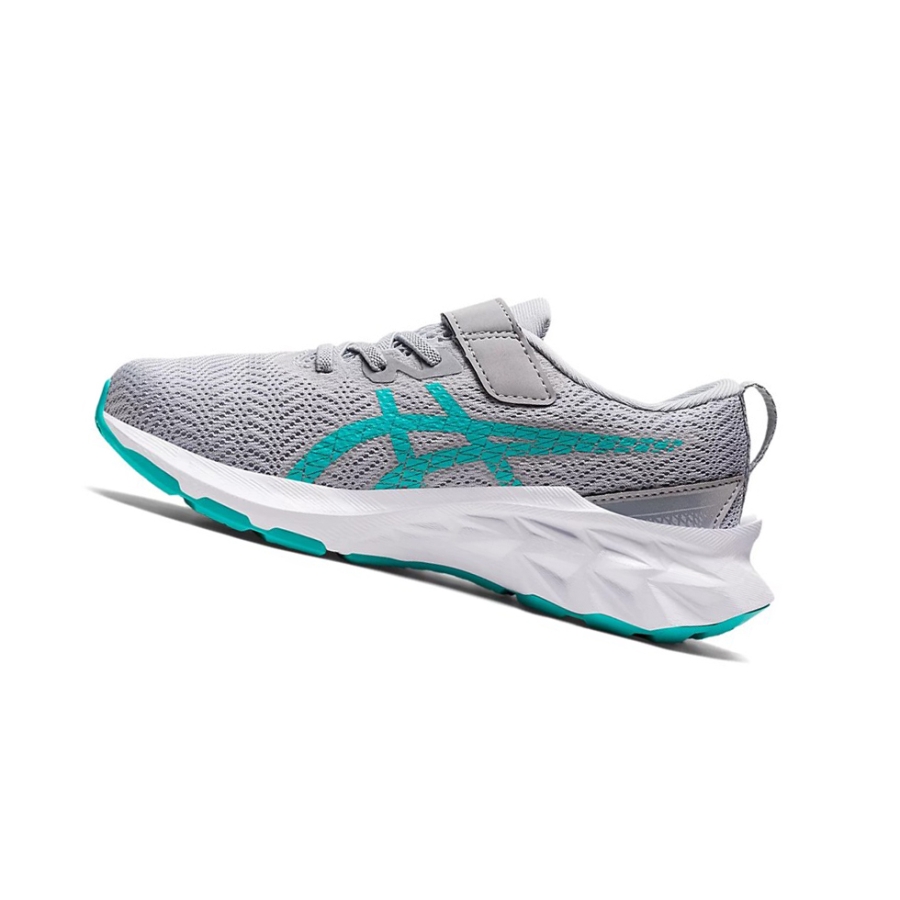 Piedmont Grey / Lavender Glow Kids' Asics NOVABLAST 2 PS Running Shoes | US62035WZ - Asics Outlet Sale