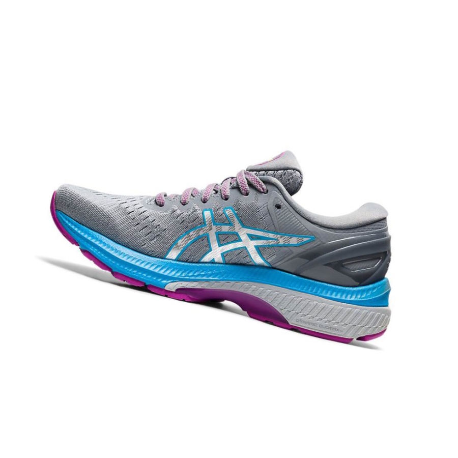 Grey Women's Asics GEL-KAYANO 27 Running Shoes | US05643UE - Asics Outlet Sale