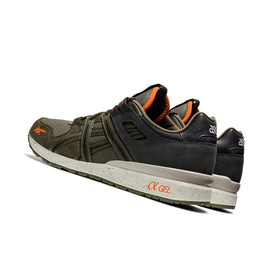 Olive Canvas / Habanero Men's Asics GT-II RE Sneakers | US97531EG - Asics Outlet Sale