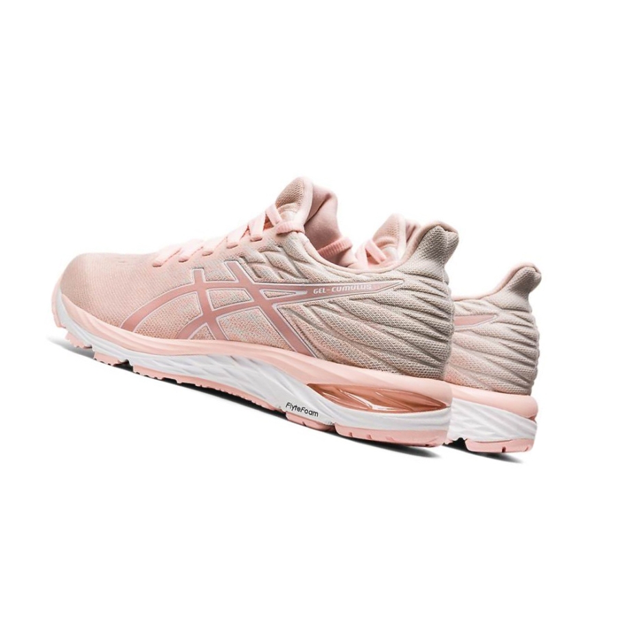 Rose Women's Asics GEL-CUMULUS 21 Knit Running Shoes | US85639RO - Asics Outlet Sale
