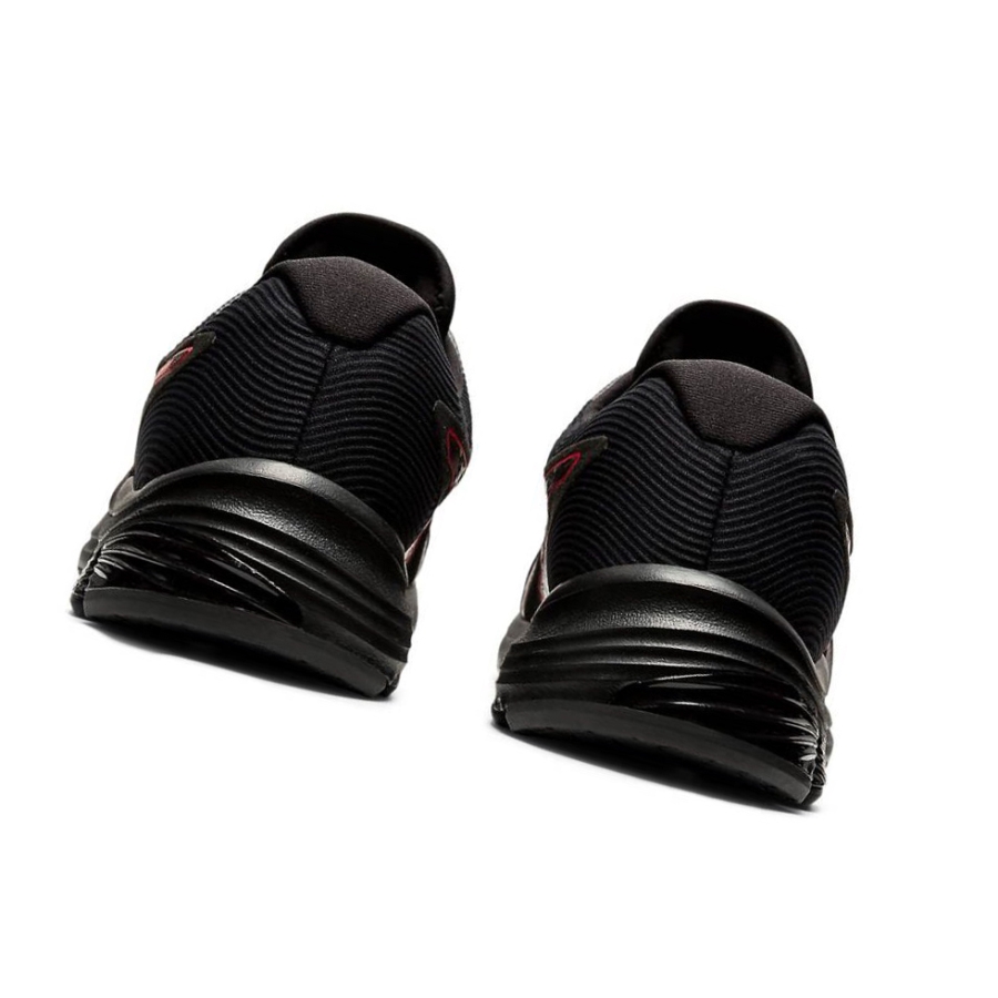 Black Men's Asics GEL-PULSE 12 G-TX Running Shoes | US90856RS - Asics Outlet Sale
