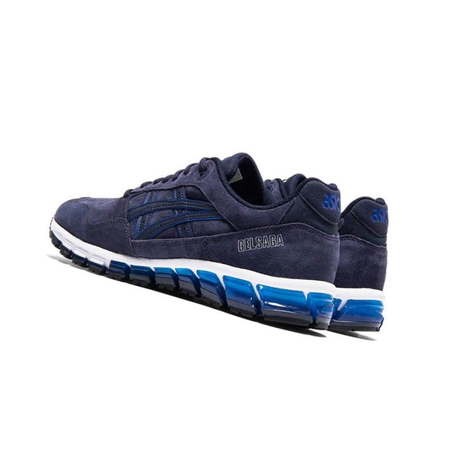Navy Men's Asics GEL-SAGA 180 Sneakers | US68172NE - Asics Outlet Sale