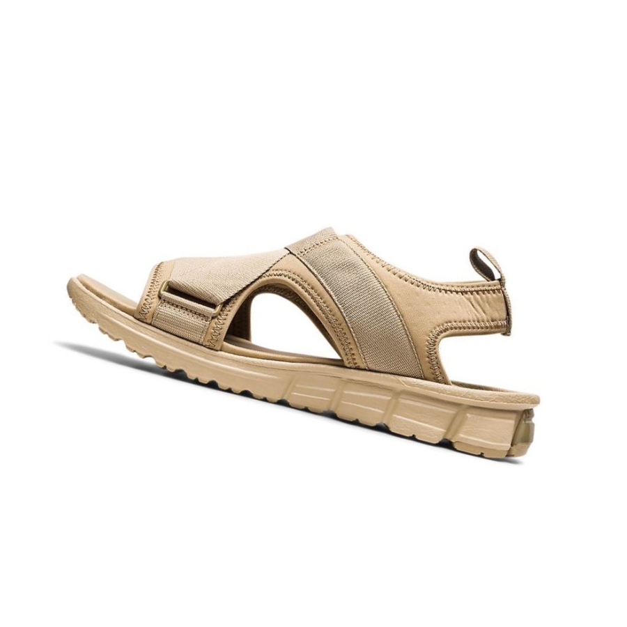 Brown Men's Asics GEL-QUANTUM 90 SD Sandals | US05764YP - Asics Outlet Sale