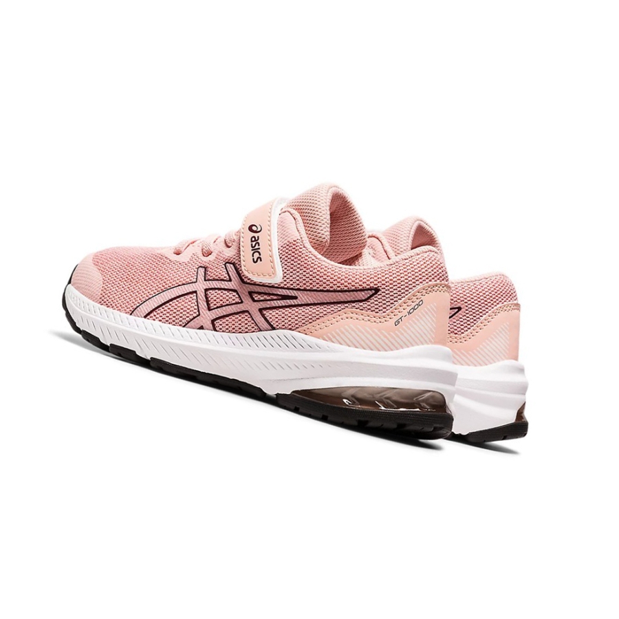 Frosted Rose / Deep Mars Kids' Asics GT-1000 11 PS Running Shoes | US62057KX - Asics Outlet Sale