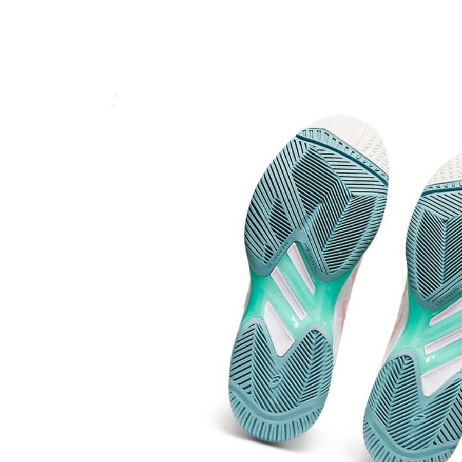 White / Frosted Rose Women's Asics SOLUTION SPEED FF 2 Tennis Shoes | US95412ZI - Asics Outlet Sale