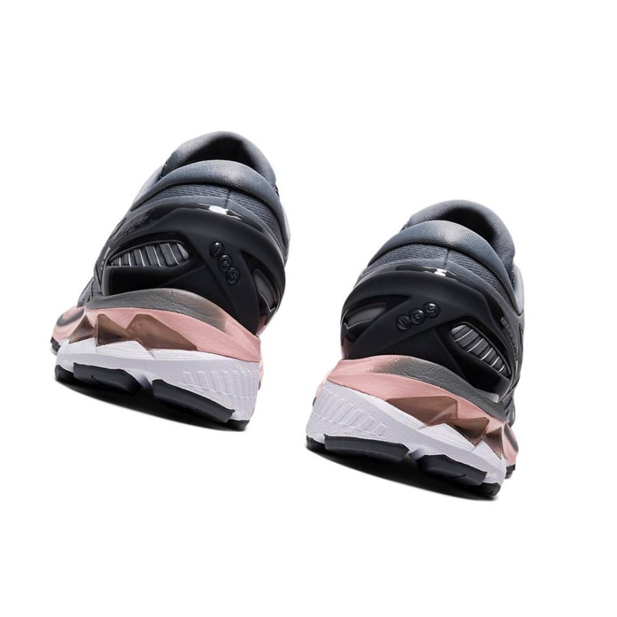 Grey Women's Asics GEL-KAYANO 27 Running Shoes | US68034EK - Asics Outlet Sale