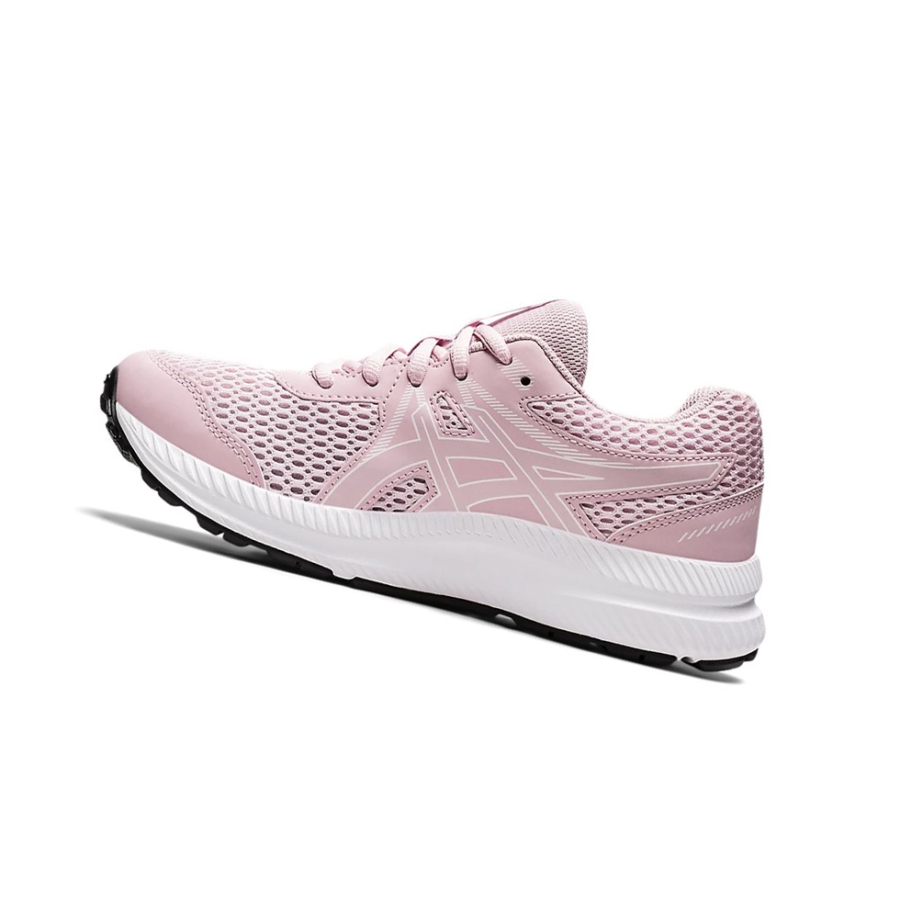 Barely Rose / White Kids' Asics CONTEND 7 GS Running Shoes | US23519EP - Asics Outlet Sale