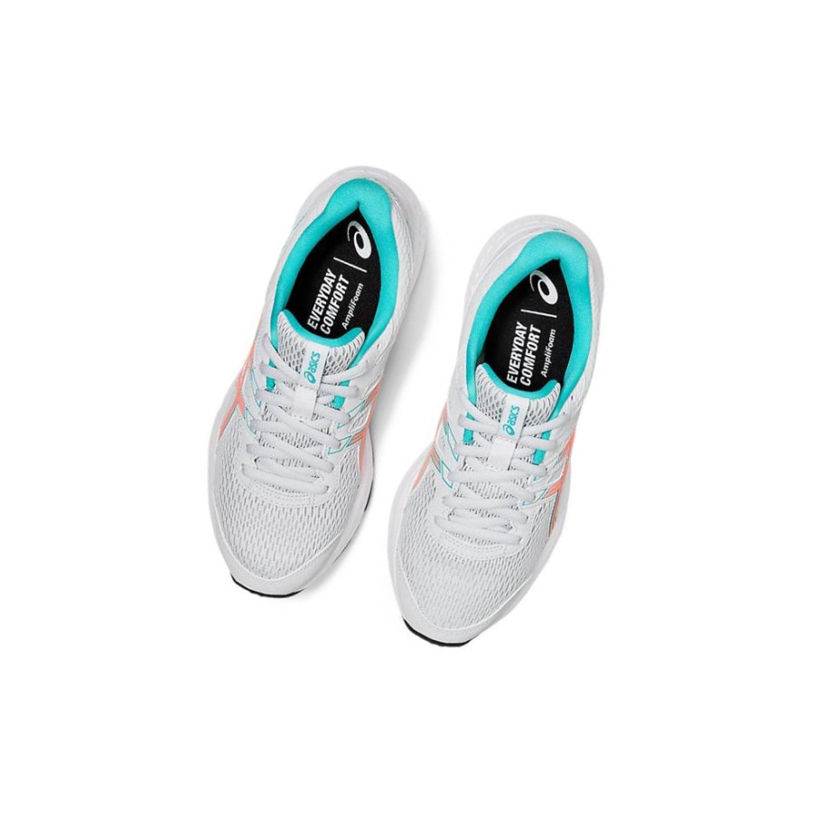 White Women's Asics GEL-CONTEND 6 Running Shoes | US30596KZ - Asics Outlet Sale