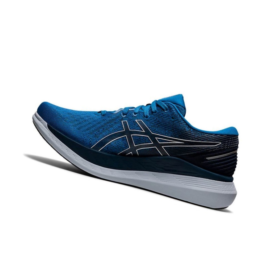 Blue Men's Asics GLIDERIDE 2 Running Shoes | US89716WV - Asics Outlet Sale