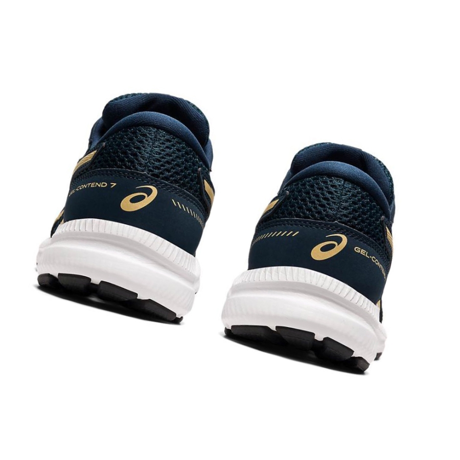 Navy Women's Asics GEL-CONTEND 7 Running Shoes | US98705IU - Asics Outlet Sale