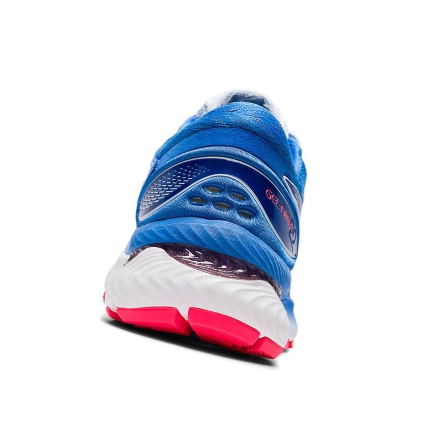 Blue Women's Asics GEL-NIMBUS 22 Running Shoes | US97410LY - Asics Outlet Sale