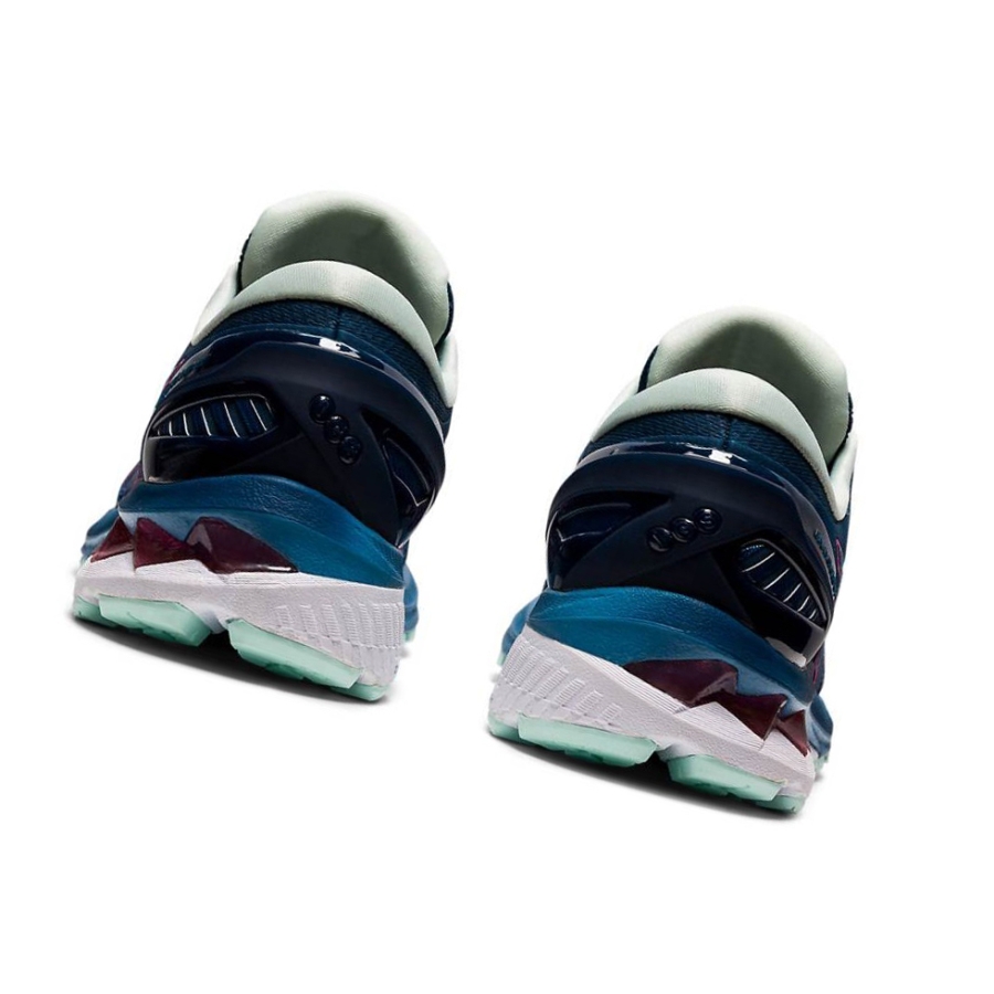 Blue Women's Asics GEL-KAYANO 27 Running Shoes | US46213AJ - Asics Outlet Sale