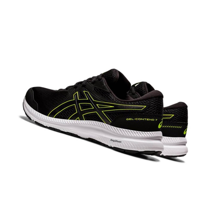 Black Men's Asics GEL-CONTEND 7 Running Shoes | US38409YZ - Asics Outlet Sale