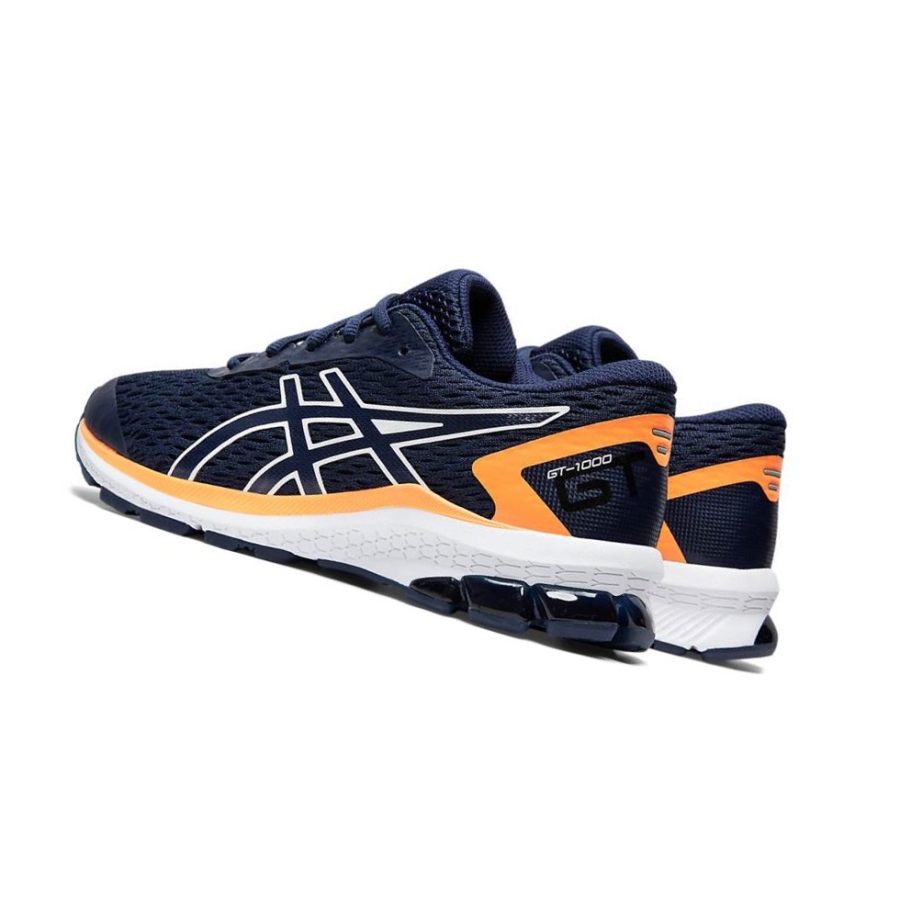 Navy Kids' Asics GT-1000 9 GS Running Shoes | US04813CQ - Asics Outlet Sale