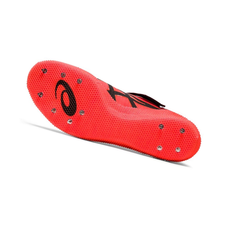 Sunrise Red / Black Women's Asics HIGH JUMP PRO 2 Track Shoes | US10943AI - Asics Outlet Sale