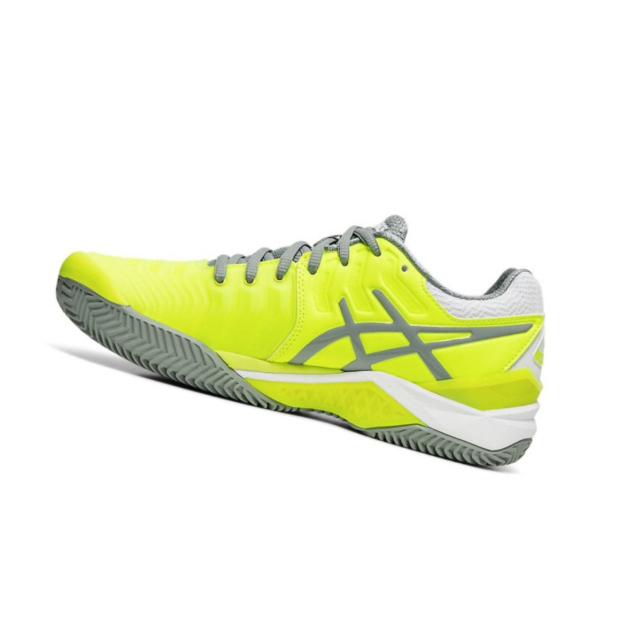 Yellow Women's Asics GEL-RESOLUTION 7 Tennis Shoes | US63984UD - Asics Outlet Sale