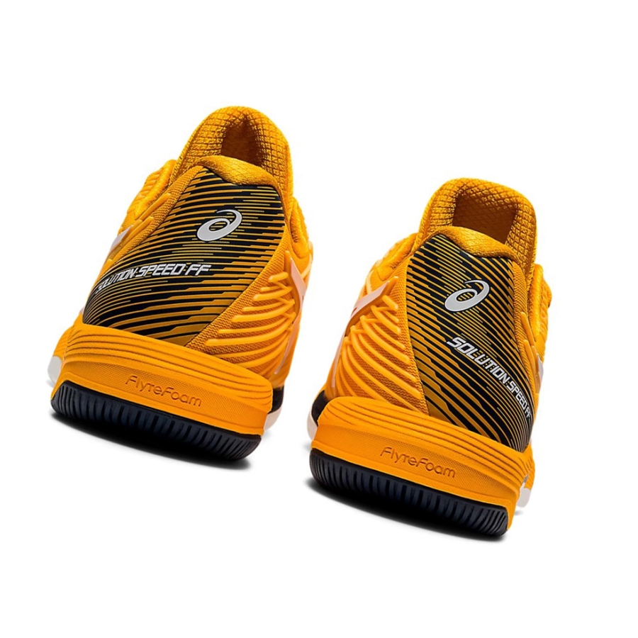 Amber / White Men's Asics SOLUTION SPEED FF 2 Tennis Shoes | US86253DI - Asics Outlet Sale