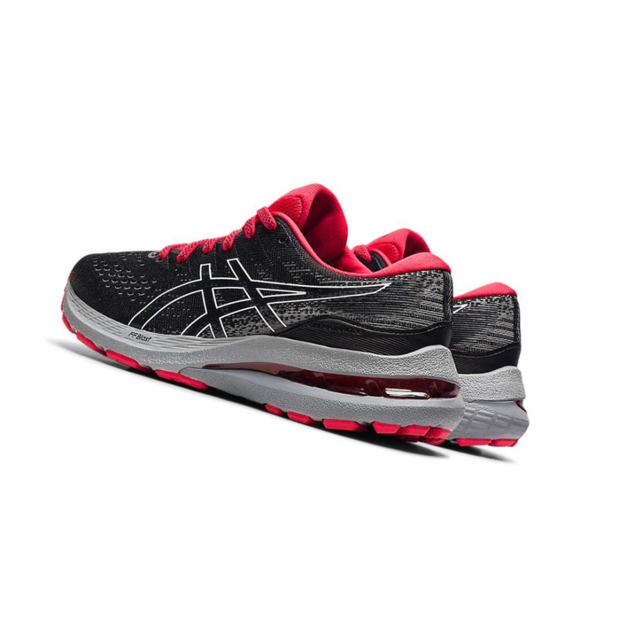 Black Kids' Asics GEL-KAYANO 28 GS Running Shoes | US25461WJ - Asics Outlet Sale
