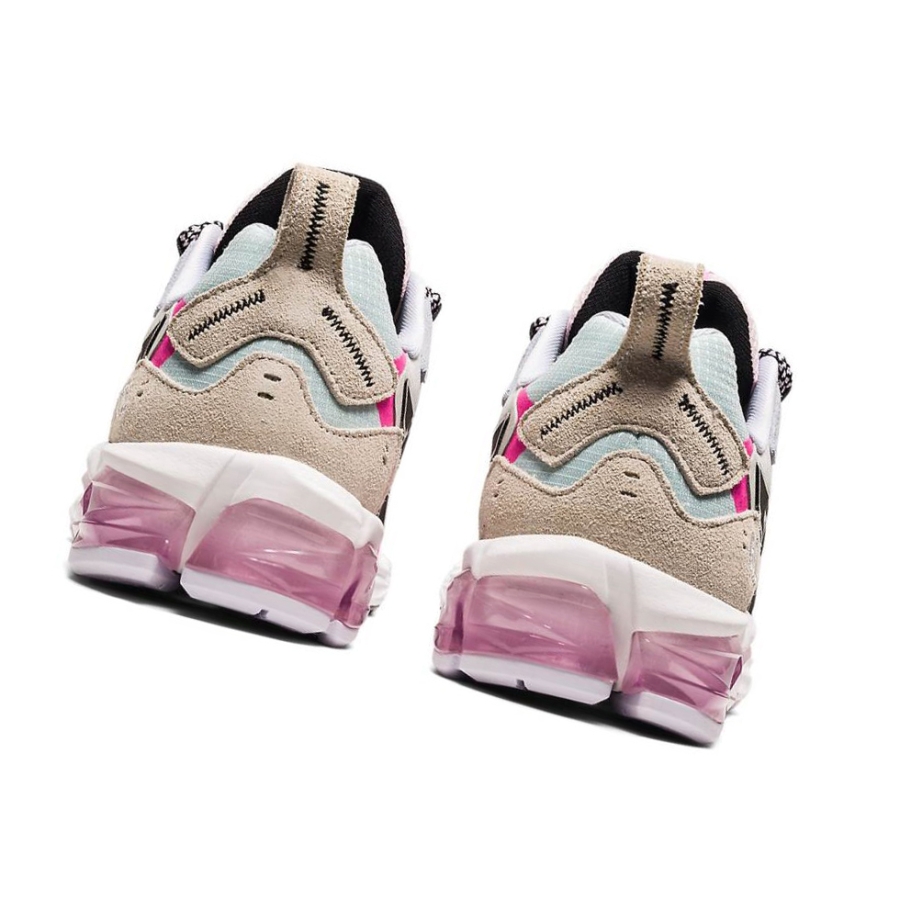 Cream Women's Asics GEL-QUANTUM 180 6 DIGITAL JAPAN Sneakers | US01784OE - Asics Outlet Sale