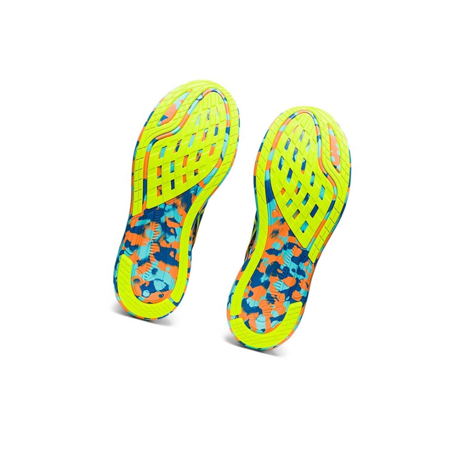 Hazard Green / Lake Drive Men's Asics NOOSA TRI 14 Running Shoes | US52134JU - Asics Outlet Sale