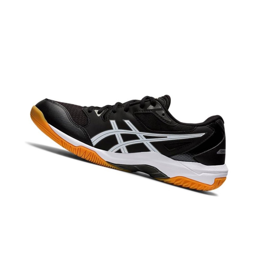 Black Men's Asics GEL-ROCKET 10 Volleyball Shoes | US92718XV - Asics Outlet Sale