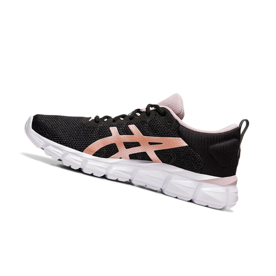 Black / Rose Gold Women's Asics GEL-QUANTUM LYTE Sneakers | US09243EC - Asics Outlet Sale