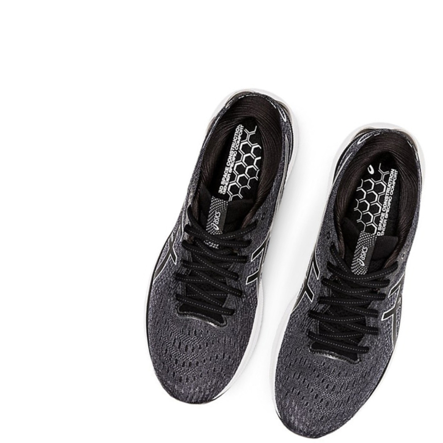 Black / White Men's Asics GEL-NIMBUS 24 Running Shoes | US76293VP - Asics Outlet Sale