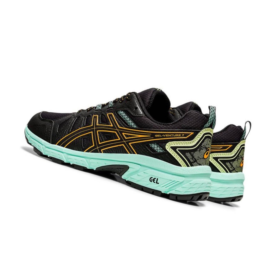 Black Women's Asics GEL-VENTURE 7 Trail Trail Running Shoes | US23195IK - Asics Outlet Sale