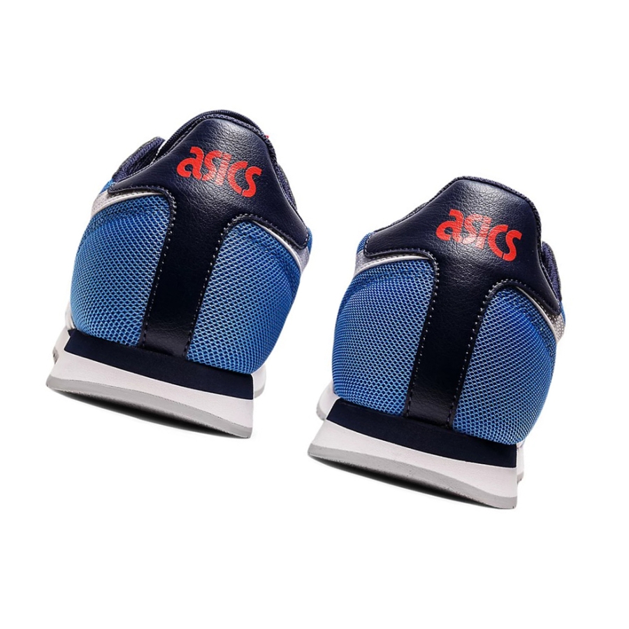 Blue Coast / White Men's Asics TIGER RUNNER Sneakers | US58912KA - Asics Outlet Sale