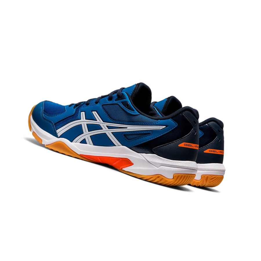 Reborn Blue / White Men's Asics GEL-ROCKET 10 Volleyball Shoes | US07689ES - Asics Outlet Sale