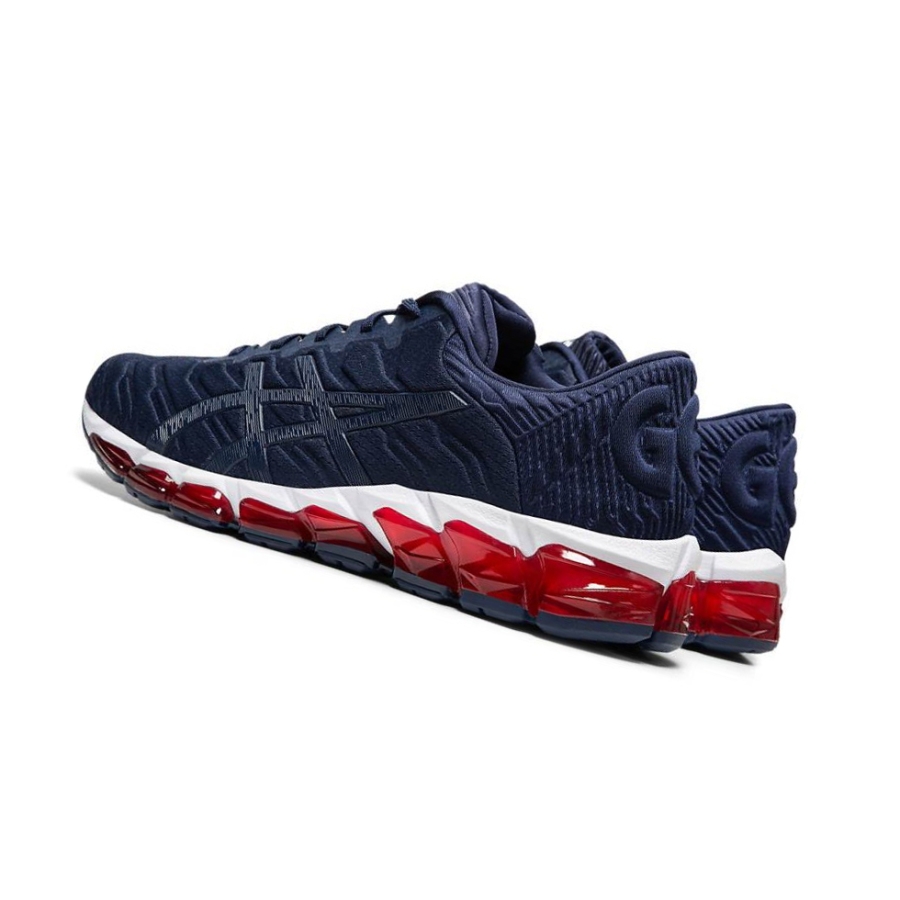 Navy Men's Asics GEL-QUANTUM 360 5 Sneakers | US42870KF - Asics Outlet Sale