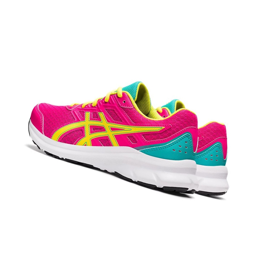 Pink Glo / Sour Yuzu Kids' Asics JOLT 3 GS Running Shoes | US12809KM - Asics Outlet Sale