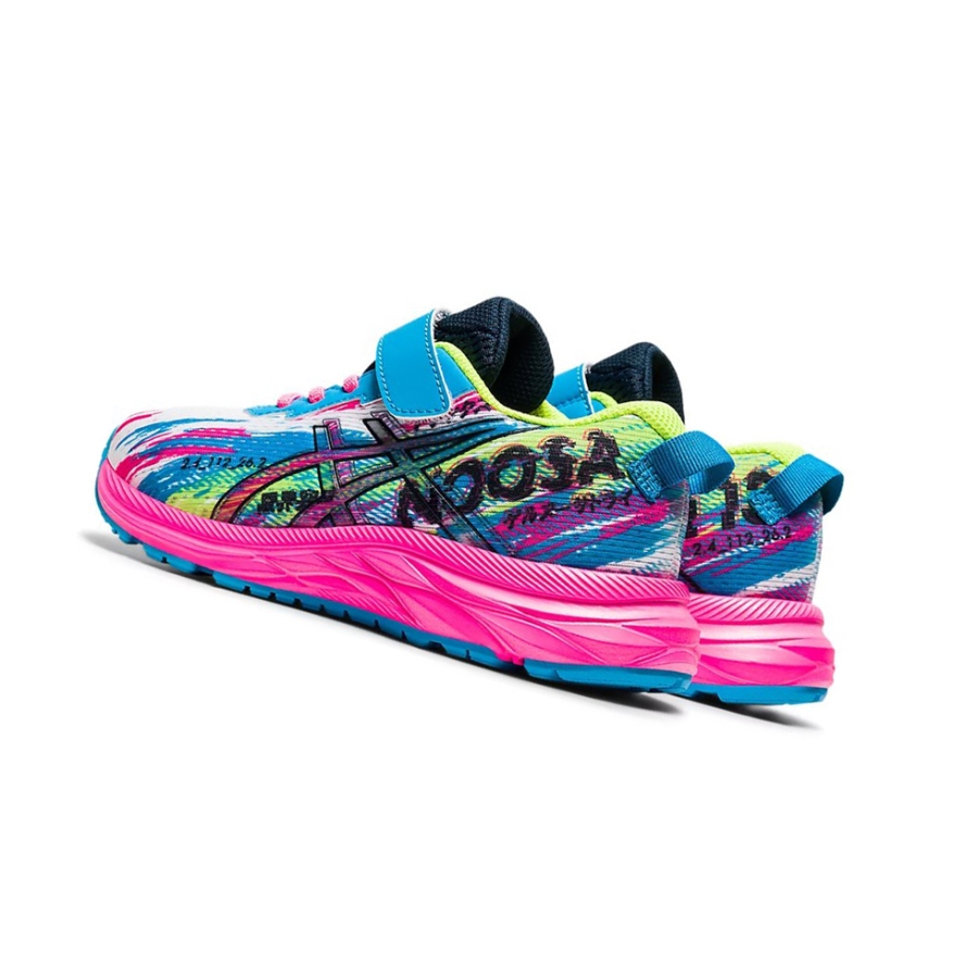 Digital Aqua / Hot Pink Kids' Asics PRE NOOSA TRI 13 PS Running Shoes | US87261HO - Asics Outlet Sale