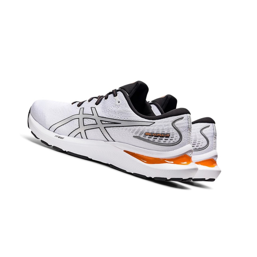 White / Piedmont Grey Men's Asics GEL-CUMULUS 24 Running Shoes | US25078LW - Asics Outlet Sale