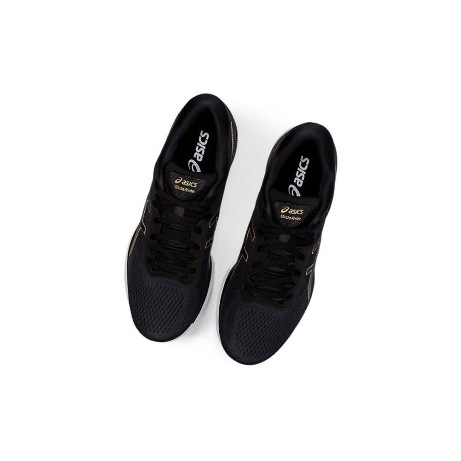 Black Men's Asics GLIDERIDE Running Shoes | US68975CL - Asics Outlet Sale
