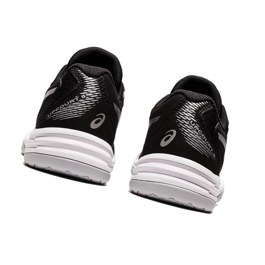 Black / Pure Silver Women's Asics UPCOURT 5 Volleyball Shoes | US07138ZP - Asics Outlet Sale