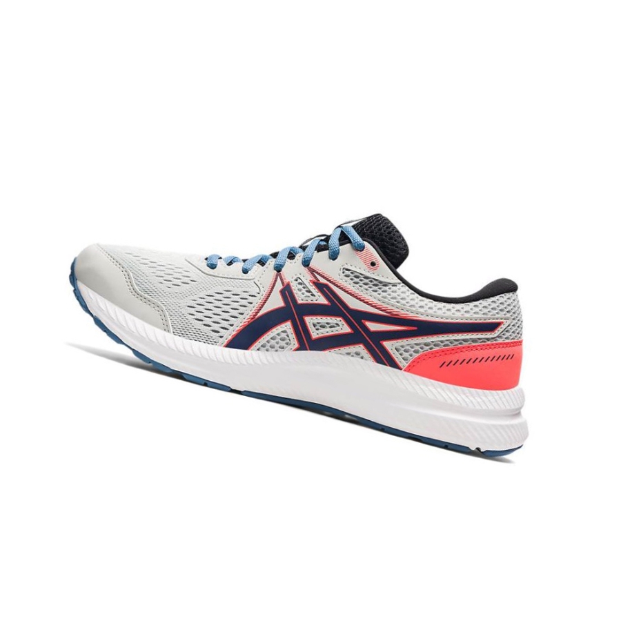 Grey Men's Asics GEL-CONTEND 7 Running Shoes | US34582IE - Asics Outlet Sale