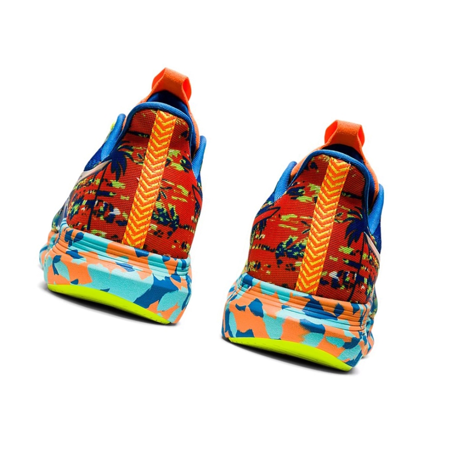 Hazard Green / Lake Drive Men's Asics NOOSA TRI 14 Running Shoes | US52134JU - Asics Outlet Sale