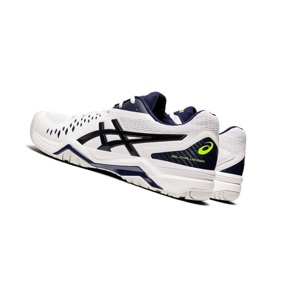 White Men's Asics GEL-CHALLENGER 12 Tennis Shoes | US28904SW - Asics Outlet Sale