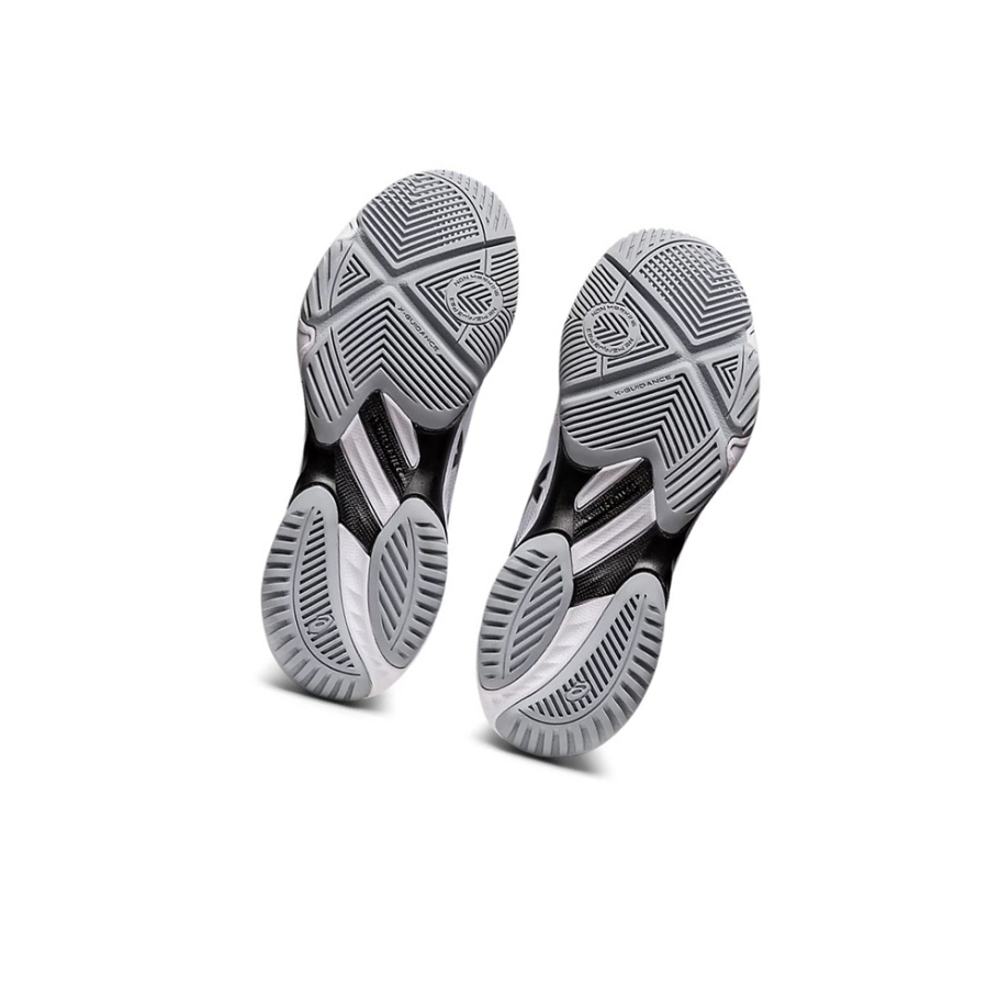 White / Black Women's Asics NETBURNER BALLISTIC FF MT 3 Volleyball Shoes | US43517ES - Asics Outlet Sale