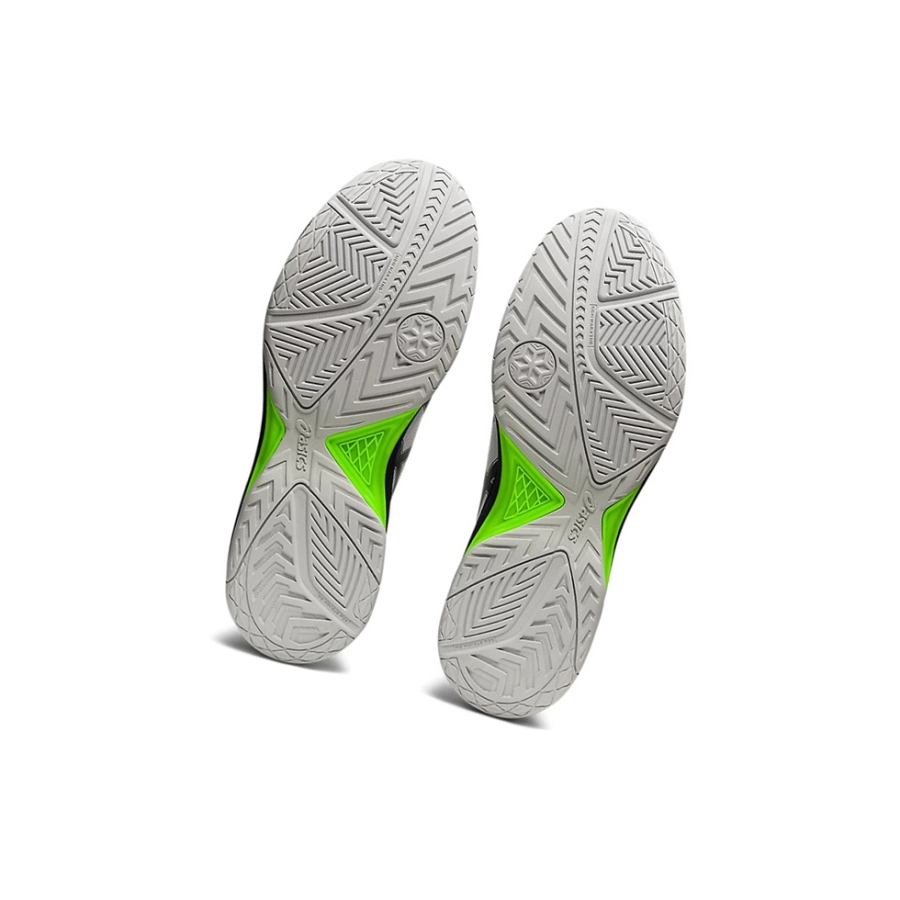 White / Gunmetal Men's Asics GEL-DEDICATE 7 Tennis Shoes | US81396UW - Asics Outlet Sale