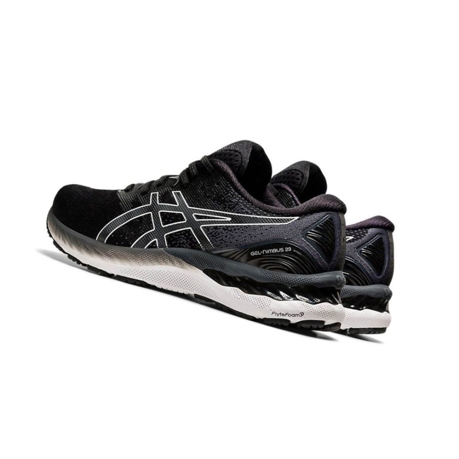 Black Men's Asics GEL-NIMBUS 23 Running Shoes | US56024AH - Asics Outlet Sale