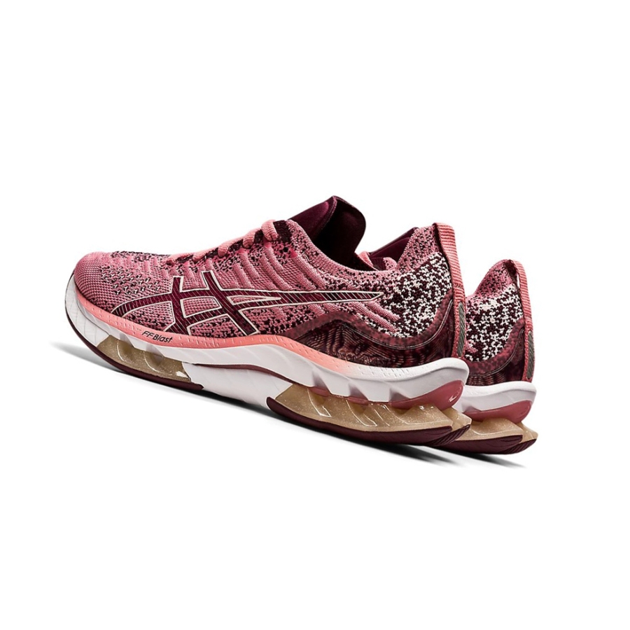 Smokey Rose / Deep Mars Women's Asics KINSEI BLAST Running Shoes | US89542ZT - Asics Outlet Sale
