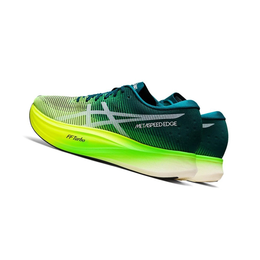 Velvet Pine / Safety Yellow Women's Asics METASPEED EDGE+ Running Shoes | US06819KL - Asics Outlet Sale