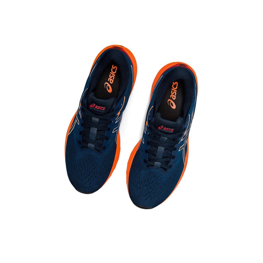 French Blue / Shocking Orange Men's Asics GT-1000 11 Running Shoes | US15849AL - Asics Outlet Sale