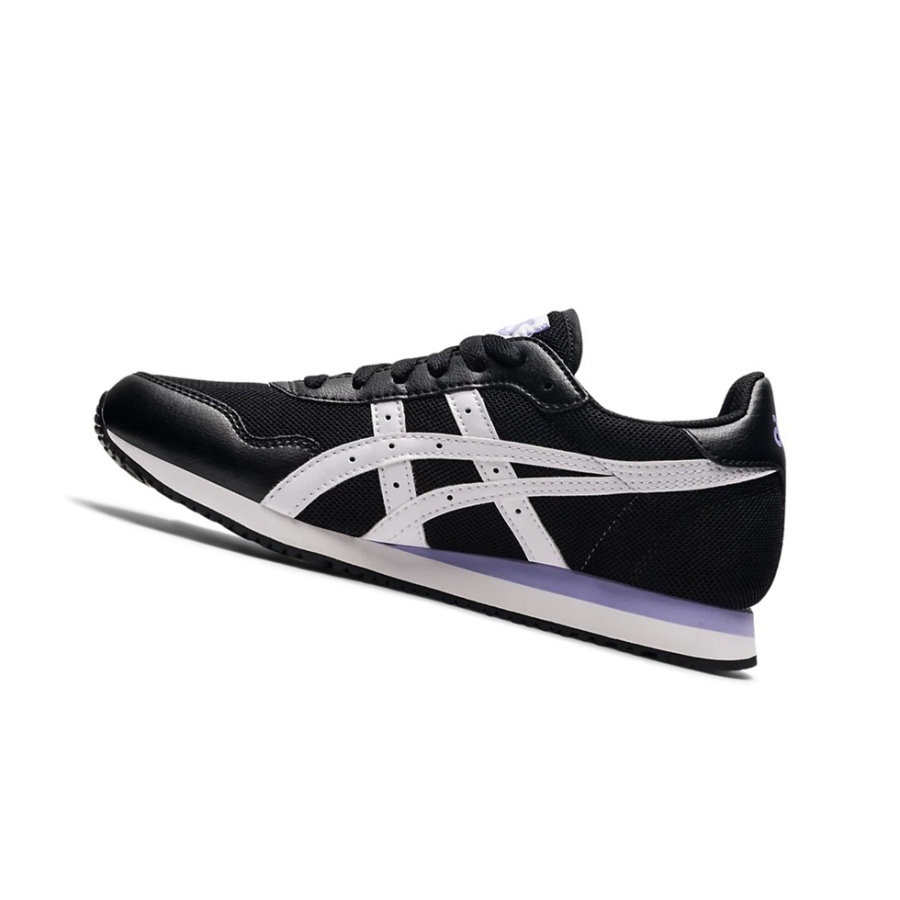 Black / White Women's Asics TIGER RUNNER Sneakers | US47358SH - Asics Outlet Sale