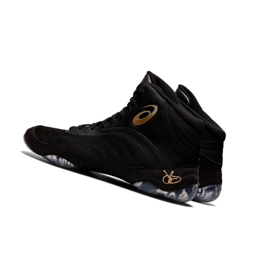 Black Men's Asics JB ELITE V Wrestling Shoes | US19640FV - Asics Outlet Sale