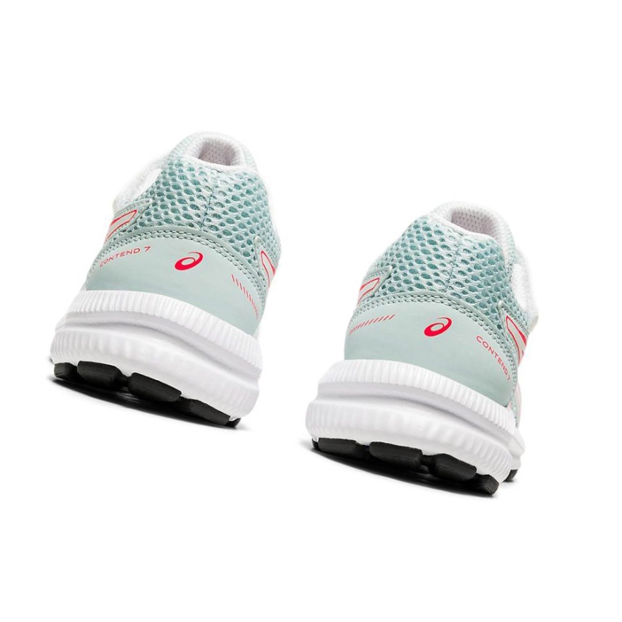 Light Turquoise Kids' Asics CONTEND 7 PS Running Shoes | US46378FV - Asics Outlet Sale