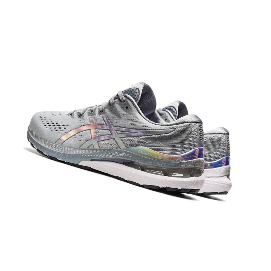 Grey Men's Asics GEL-KAYANO 28 Running Shoes | US79821HS - Asics Outlet Sale