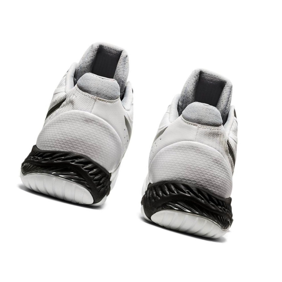 White Men's Asics NETBURNER BALLISTIC FF MT 2 Volleyball Shoes | US83920QM - Asics Outlet Sale